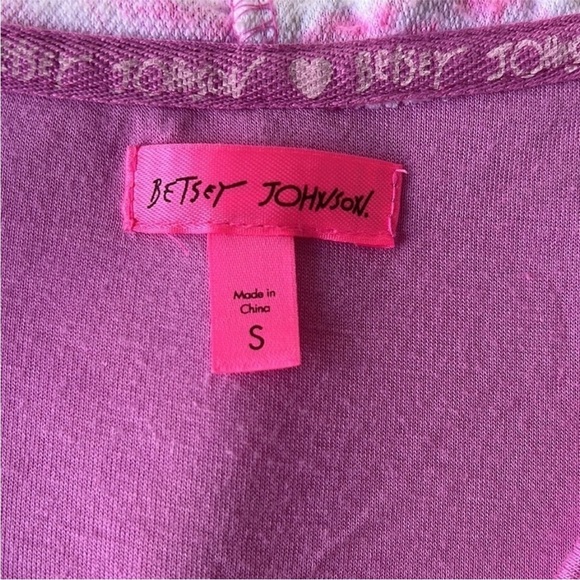 Betsey Johnson Floral Print Fun in the Sun Hooded‎ Swim Suit Cover Up Dress - Picture 4 of 8